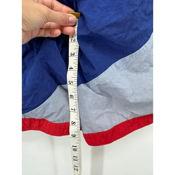 Mens Nike Throwback Basketball Shorts Nylon USA American Flag Stars Large - Picture 5 of 6